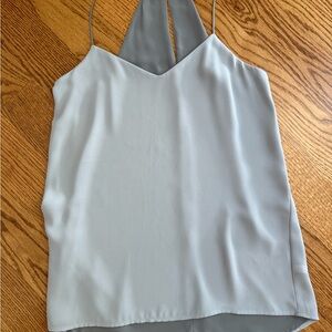 Express Gray Backless Sleeveless Camisole